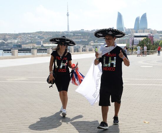 Auto racing. Formula 1. European Grand Prix. Race