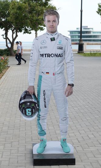 Auto racing. Formula 1. European Grand Prix. Race