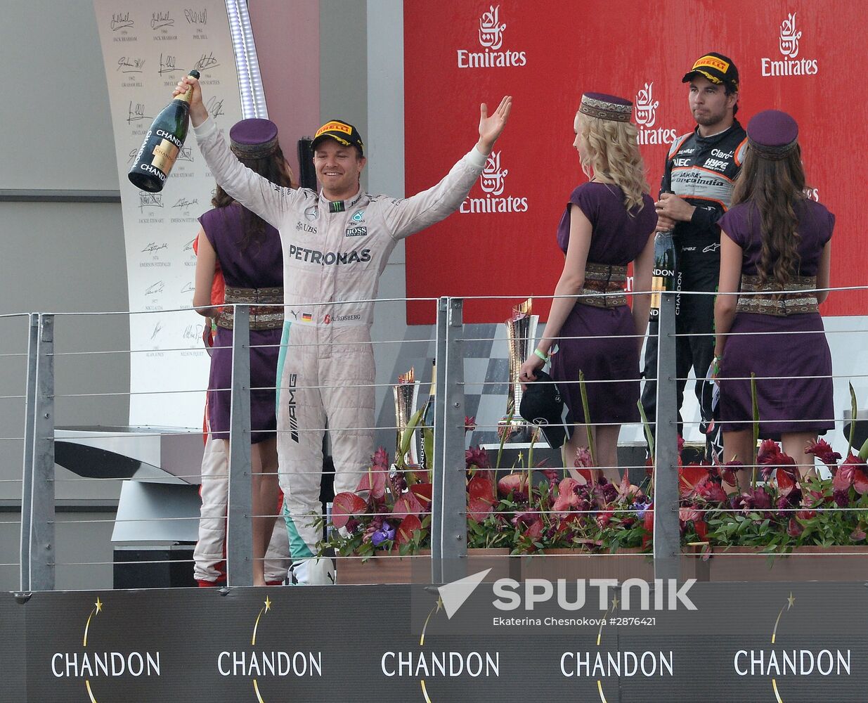 Auto racing. Formula 1. European Grand Prix. Race