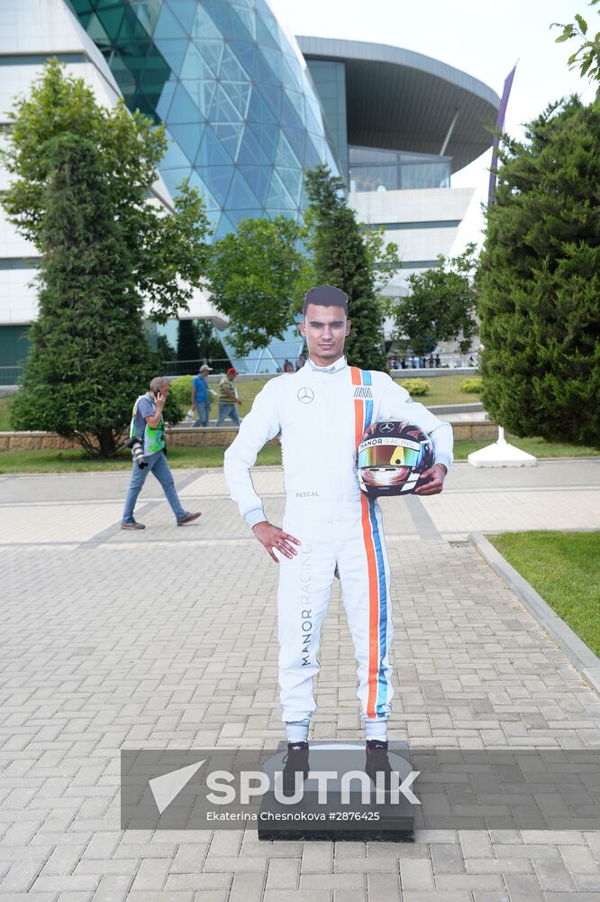 Auto racing. Formula 1. European Grand Prix. Race