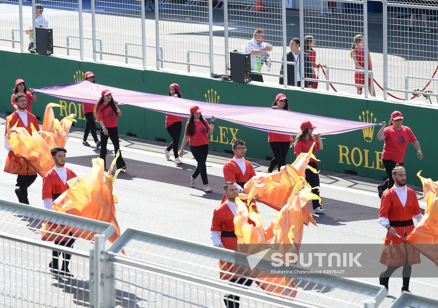 Auto racing. Formula 1. European Grand Prix. Race