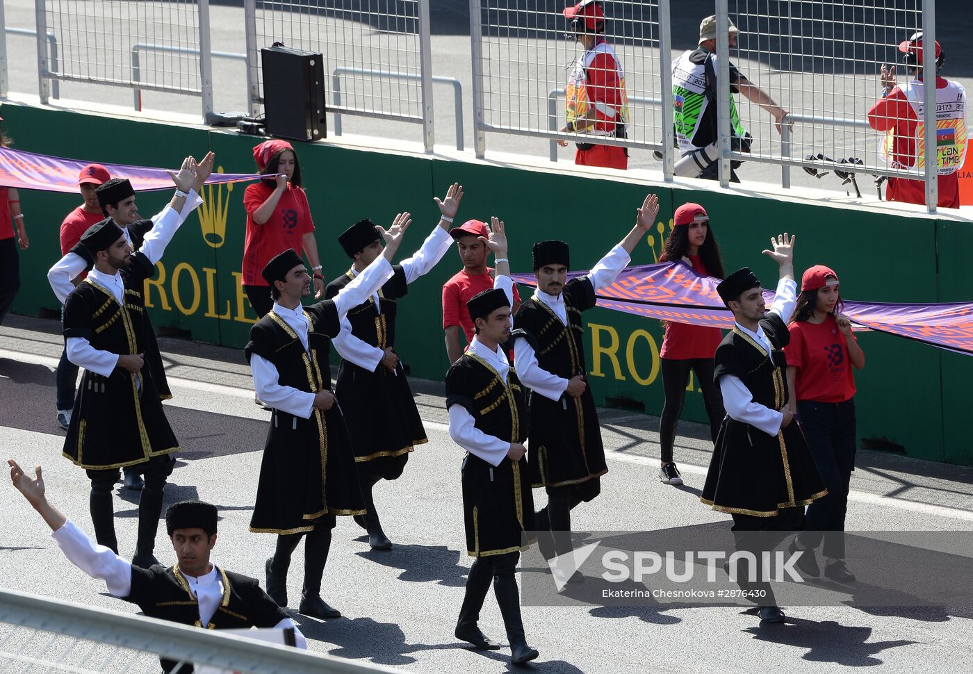 Auto racing. Formula 1. European Grand Prix. Race