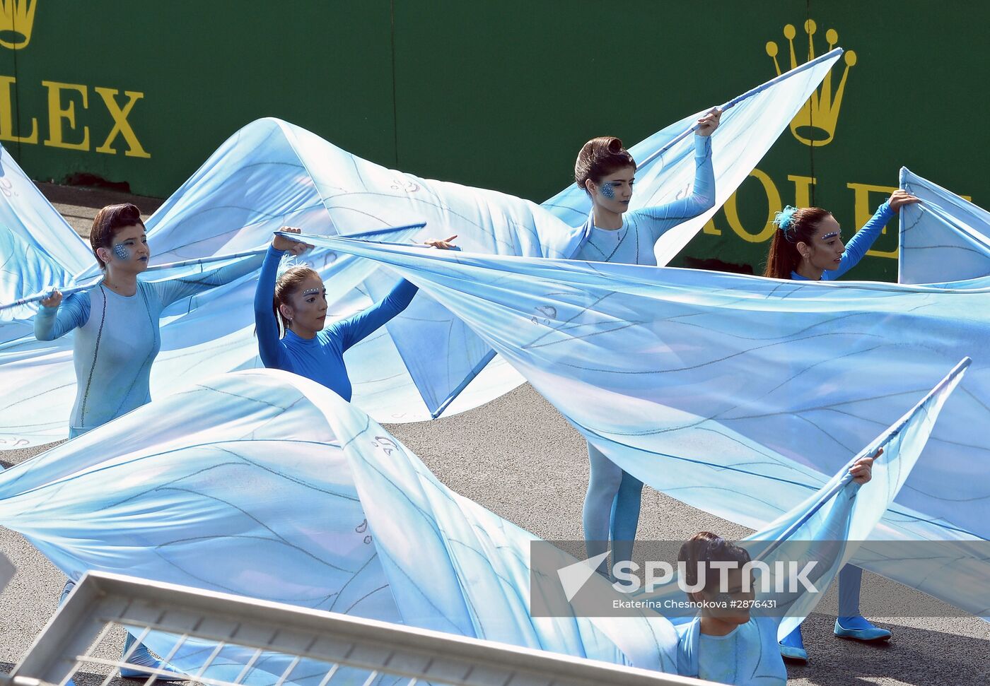 Auto racing. Formula 1. European Grand Prix. Race