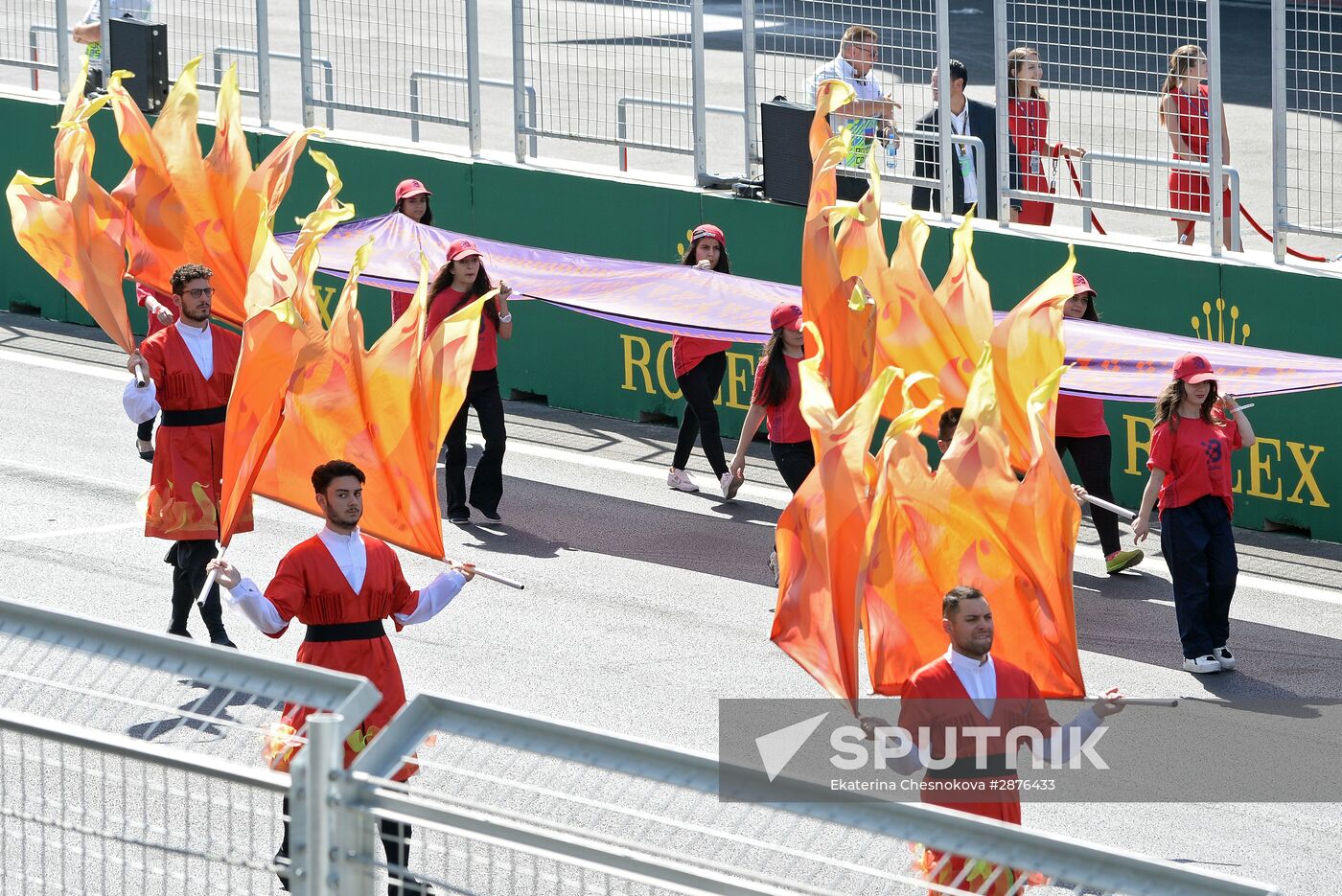 Auto racing. Formula 1. European Grand Prix. Race