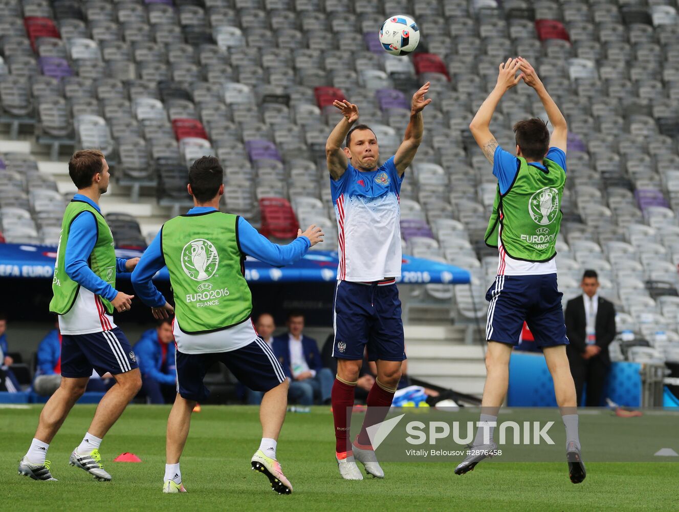 UEFA Euro 2016. Russian national team holds training session