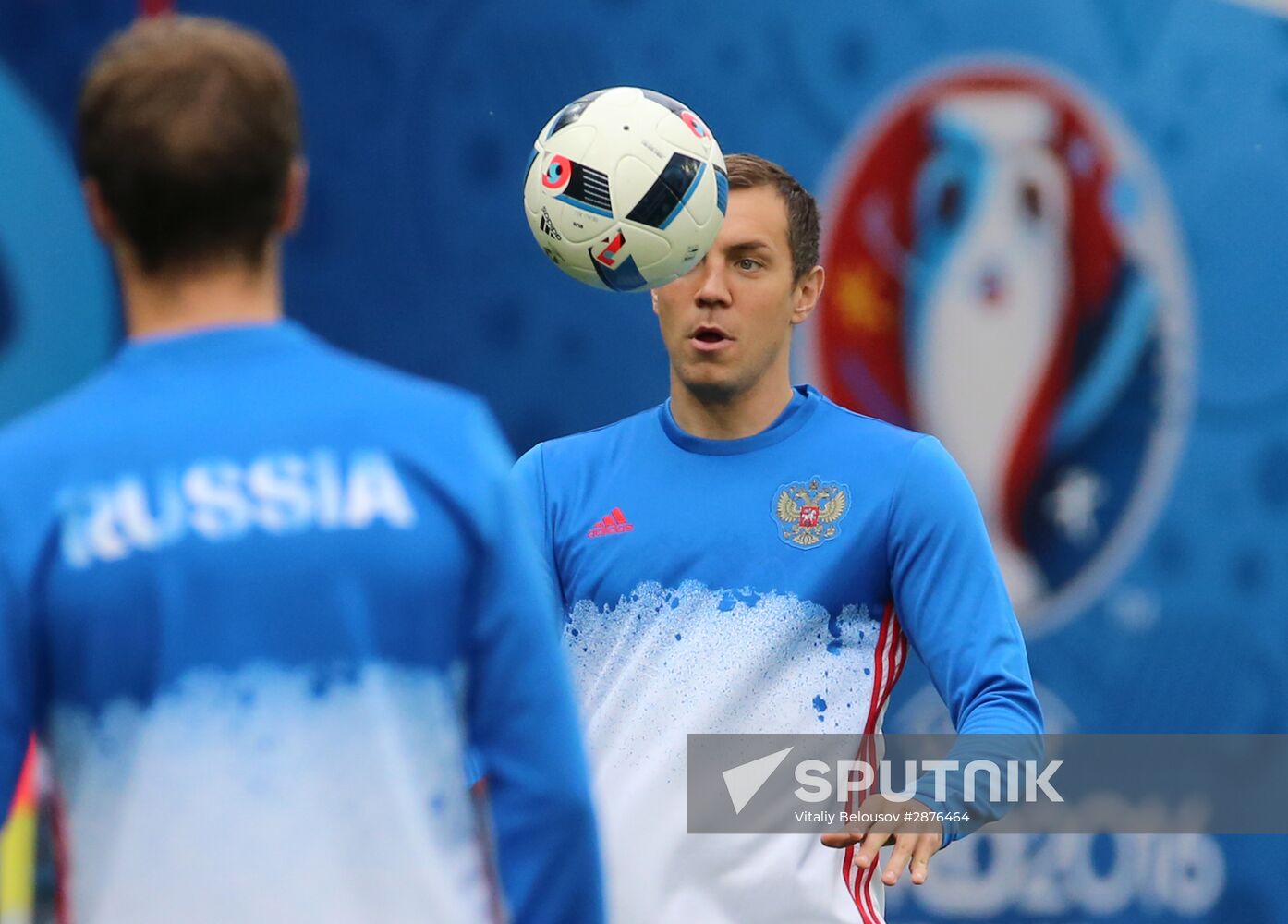 UEFA Euro 2016. Russian national team holds training session