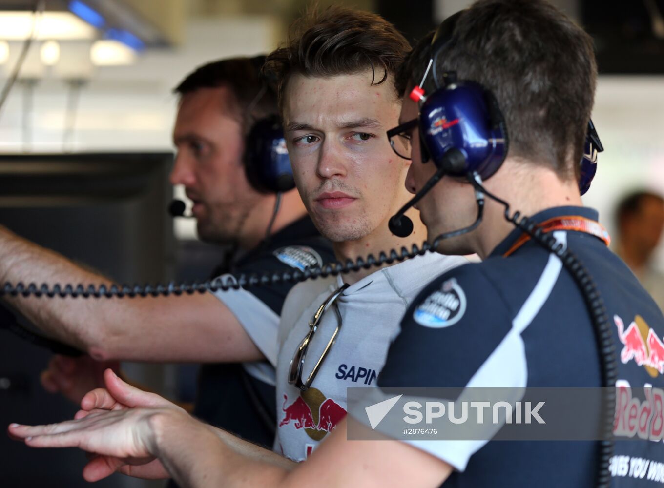 Auto racing. Formula 1. European Grand Prix. Race