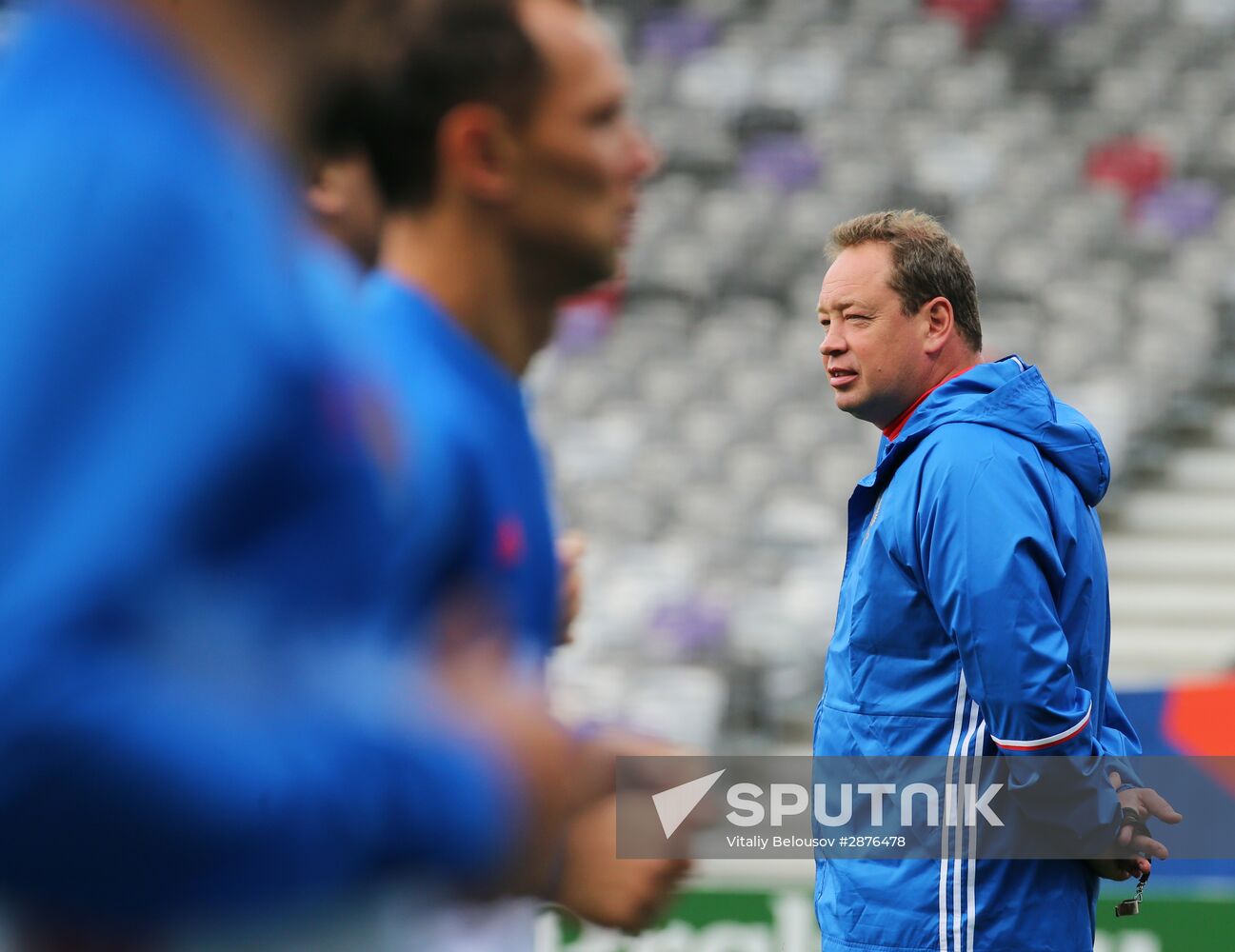 UEFA Euro 2016. Russian national team holds training session