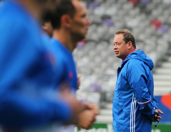 UEFA Euro 2016. Russian national team holds training session