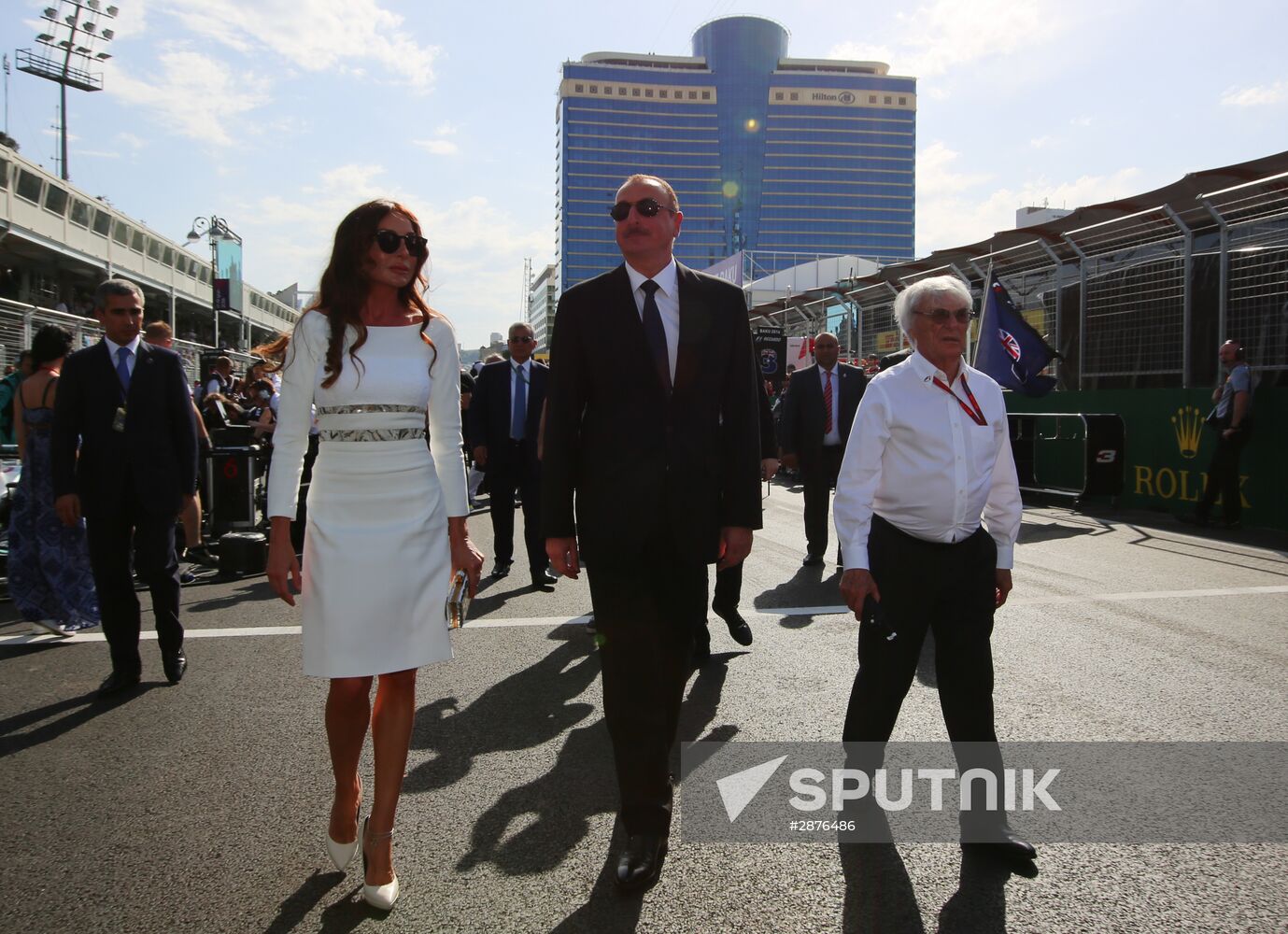 Auto racing. Formula 1. European Grand Prix. Race