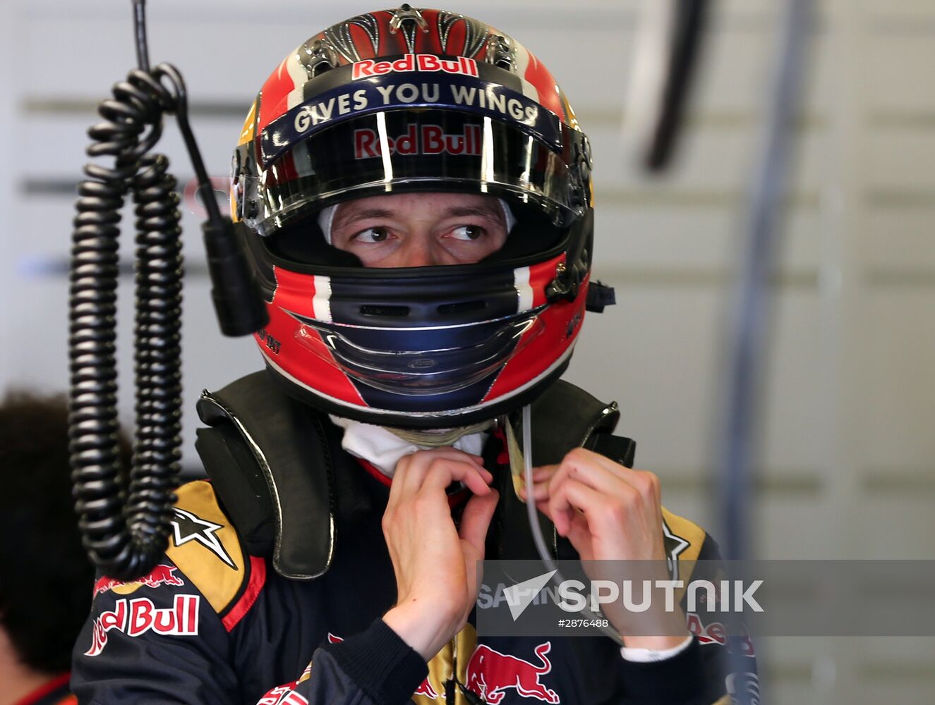 Auto racing. Formula 1. European Grand Prix. Race