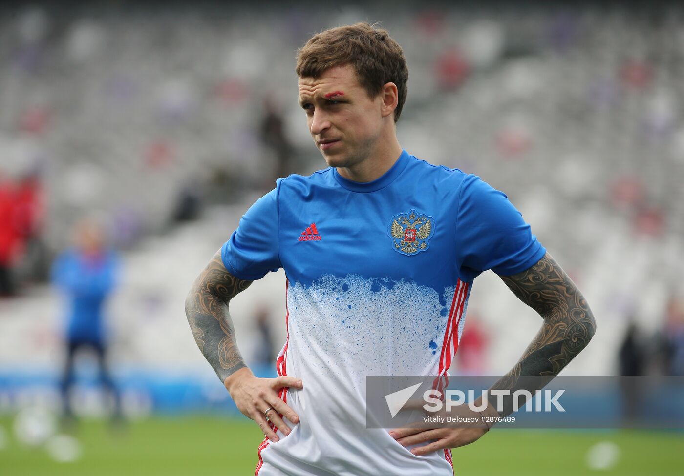 UEFA Euro 2016. Russian national team holds training session