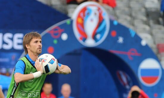 UEFA Euro 2016. Russian national team holds training session