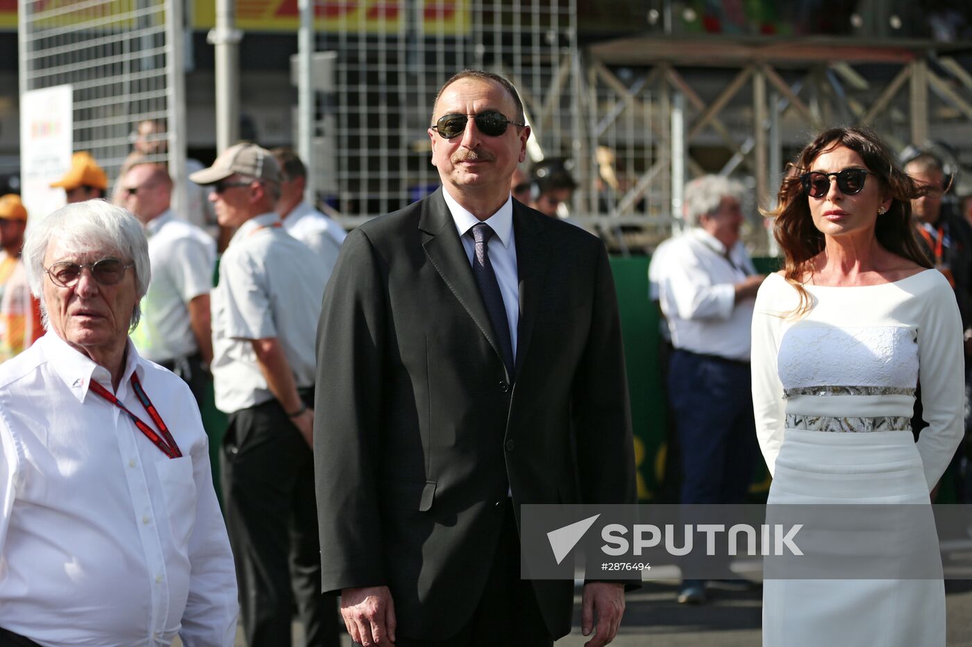 Auto racing. Formula 1. European Grand Prix. Race