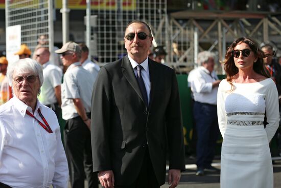 Auto racing. Formula 1. European Grand Prix. Race