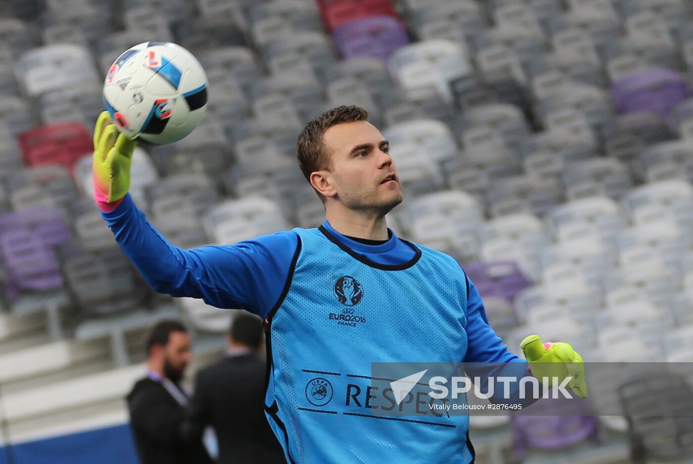UEFA Euro 2016. Russian national team holds training session