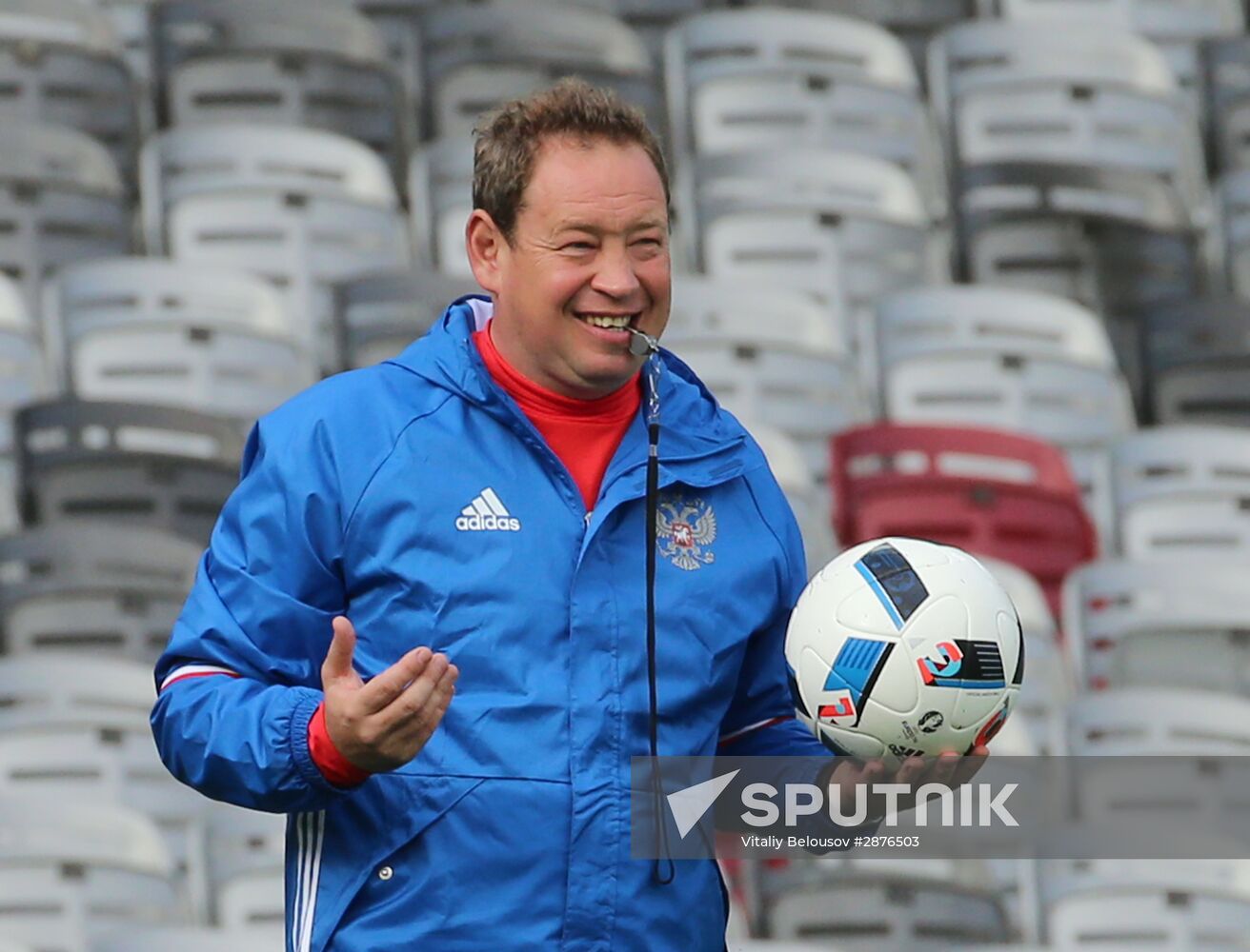 UEFA Euro 2016. Russian national team holds training session