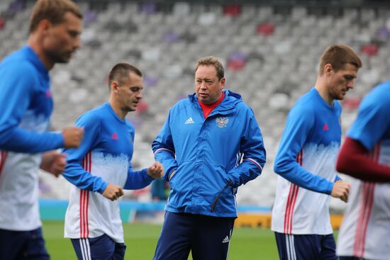 UEFA Euro 2016. Russian national team holds training session