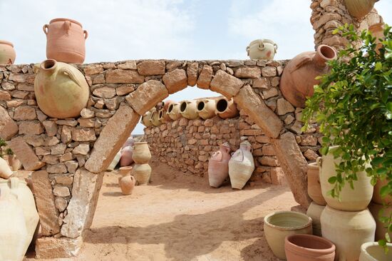 Ceramic workshop in Guellala
