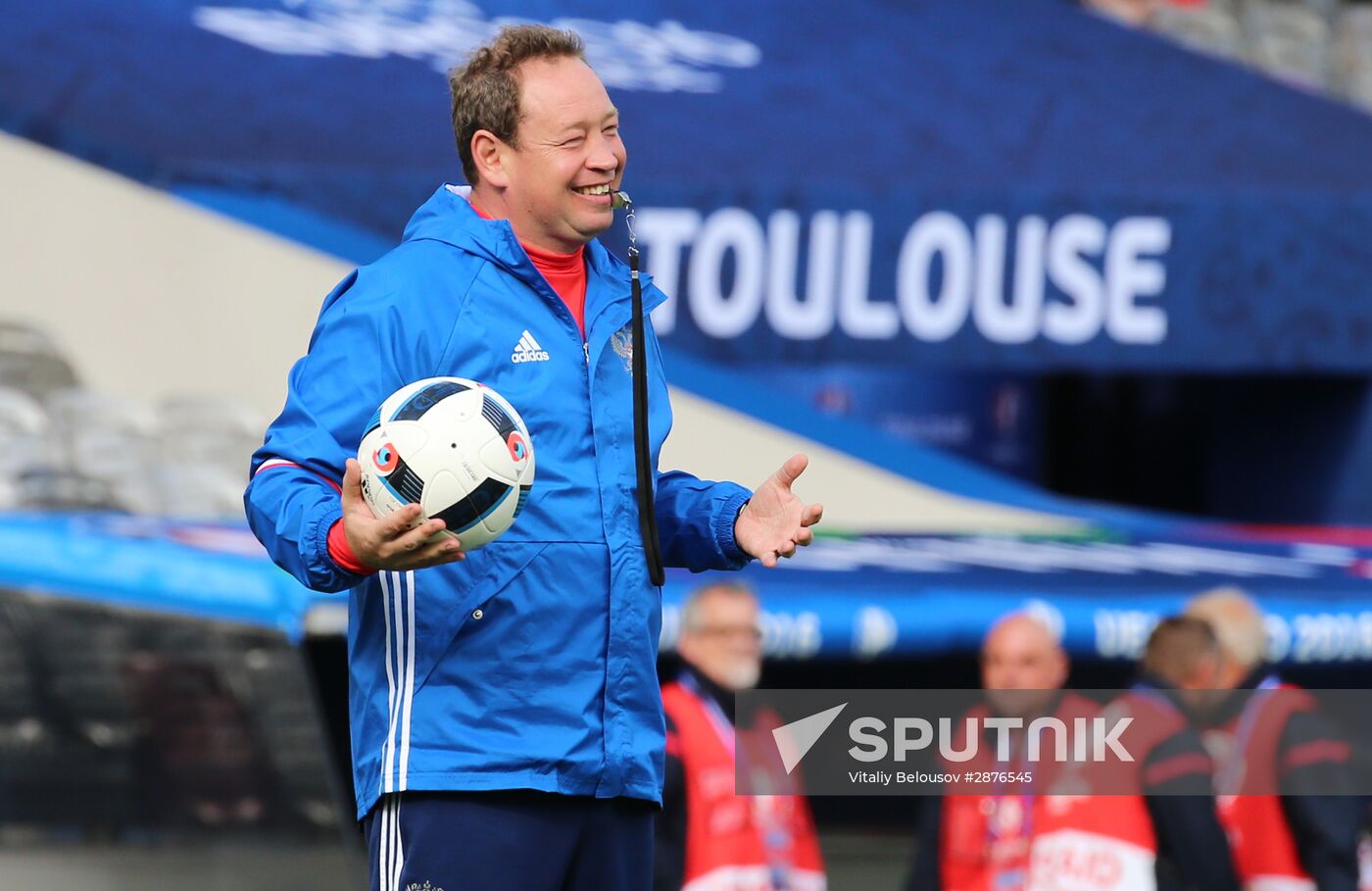 UEFA Euro 2016. Russian national team holds training session