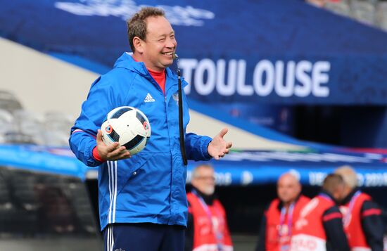 UEFA Euro 2016. Russian national team holds training session