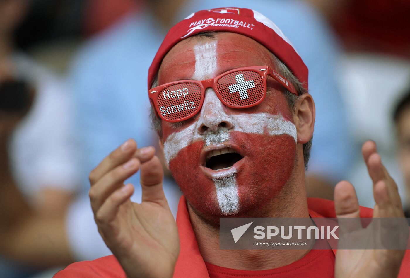 UEFA Euro 2016. Switzerland vs. France