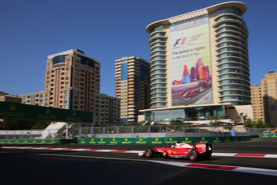 Auto racing. Formula 1. European Grand Prix. Race