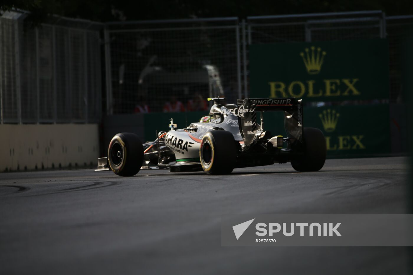 Auto racing. Formula 1. European Grand Prix. Race