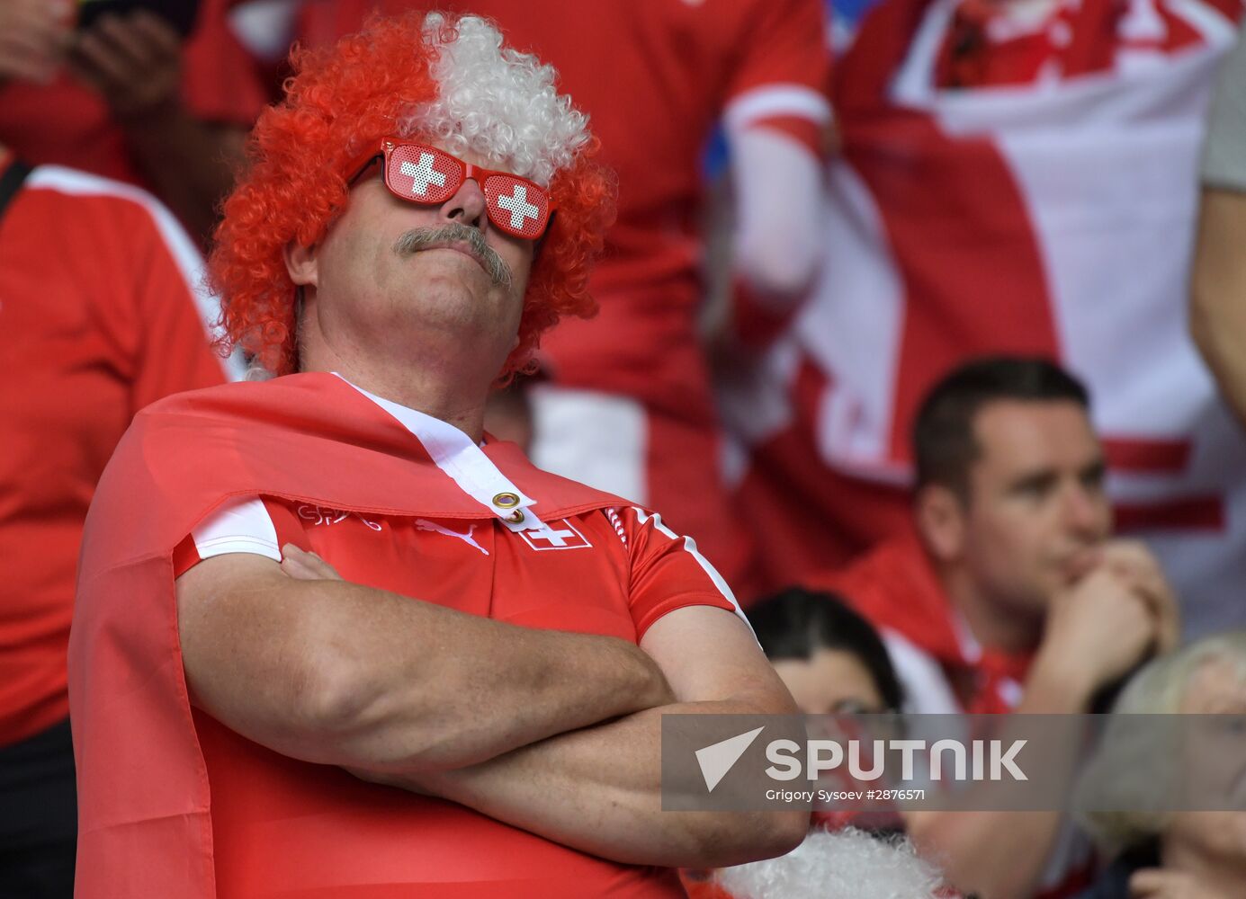 UEFA Euro 2016. Switzerland vs. France