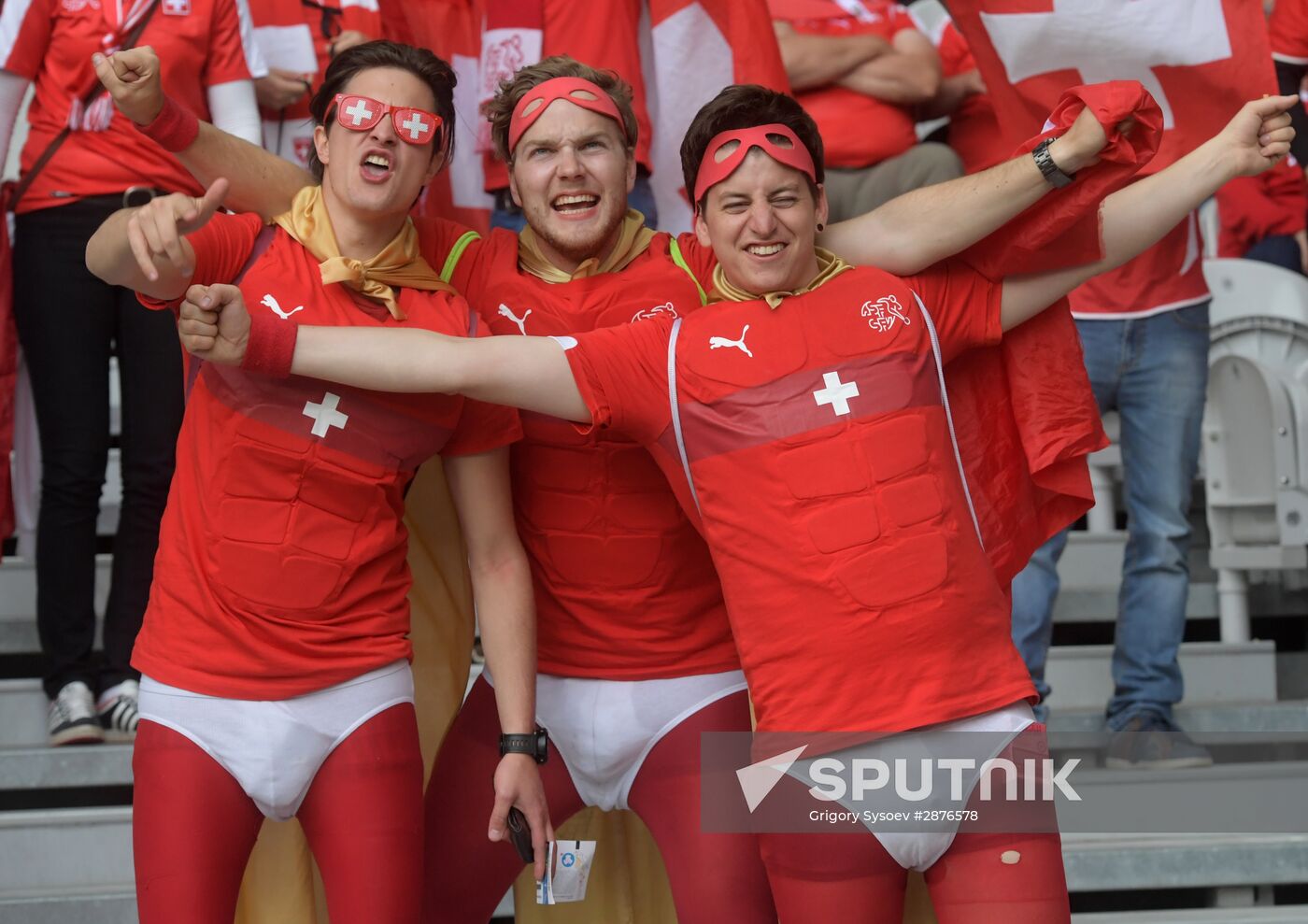 UEFA Euro 2016. Switzerland vs. France