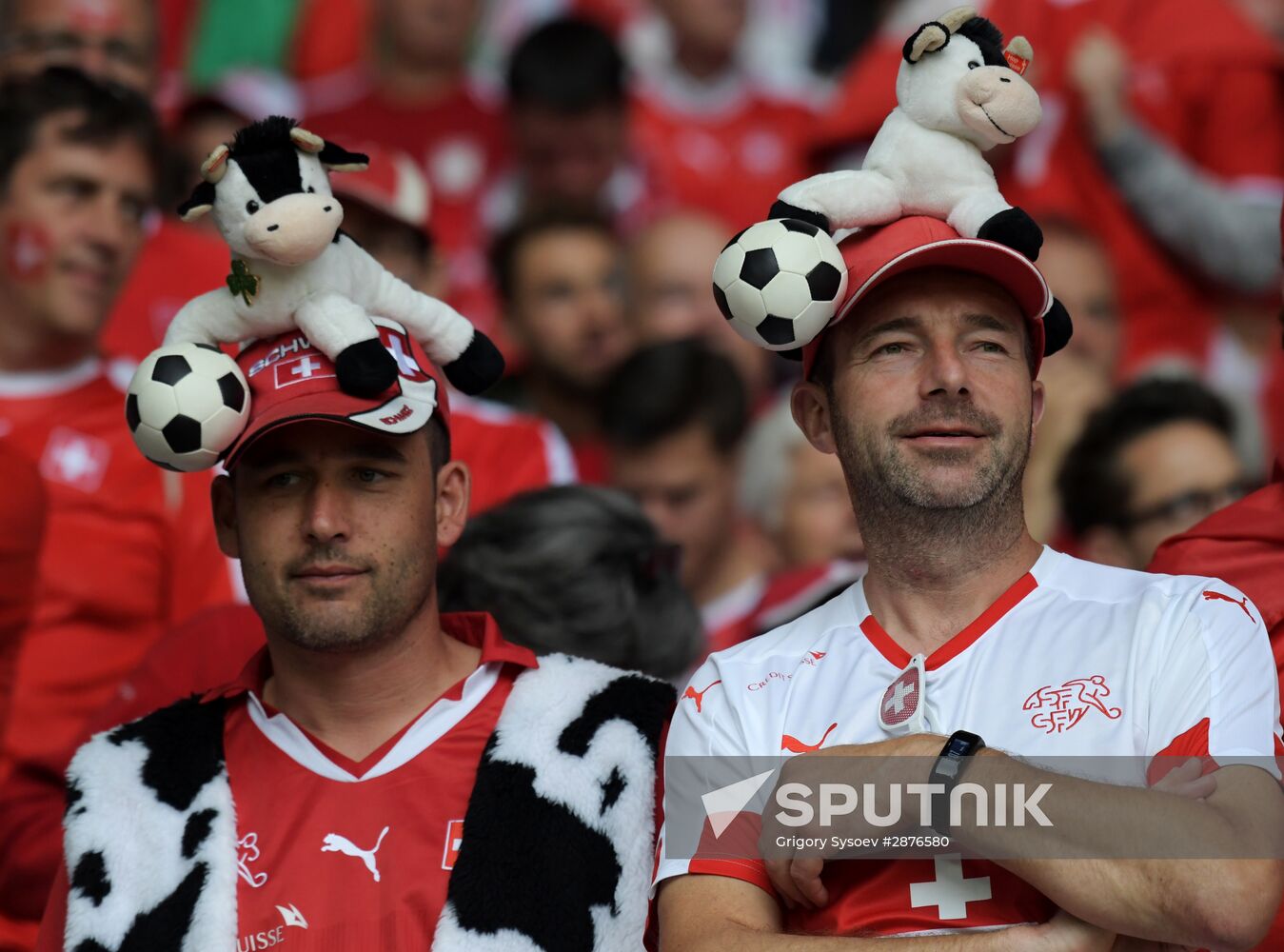 UEFA Euro 2016. Switzerland vs. France