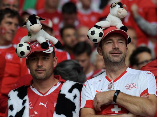 UEFA Euro 2016. Switzerland vs. France