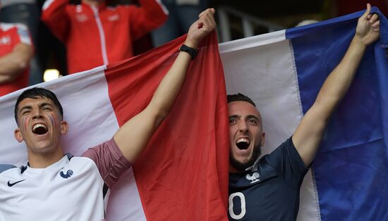 UEFA Euro 2016. Switzerland vs. France