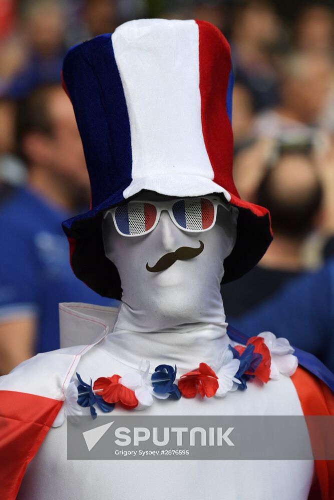 UEFA Euro 2016. Switzerland vs. France