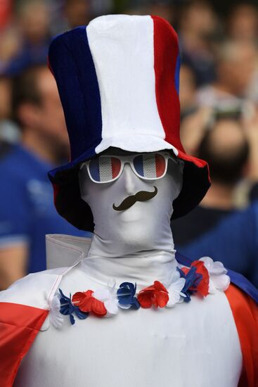 UEFA Euro 2016. Switzerland vs. France