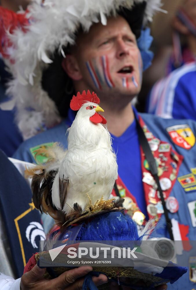 UEFA Euro 2016. Switzerland vs. France
