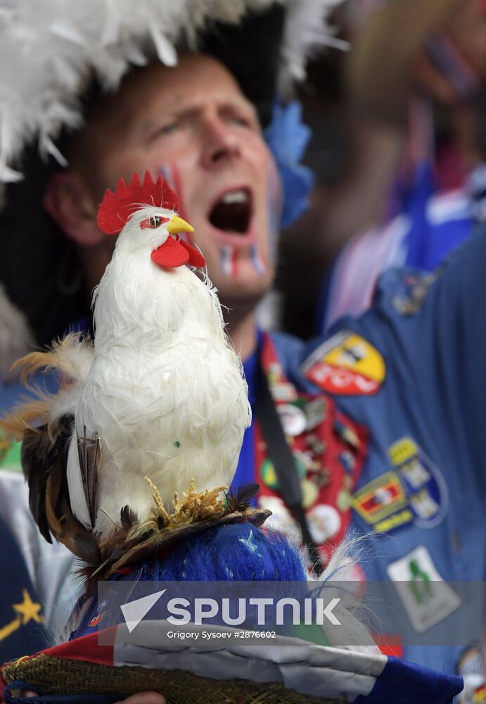 UEFA Euro 2016. Switzerland vs. France
