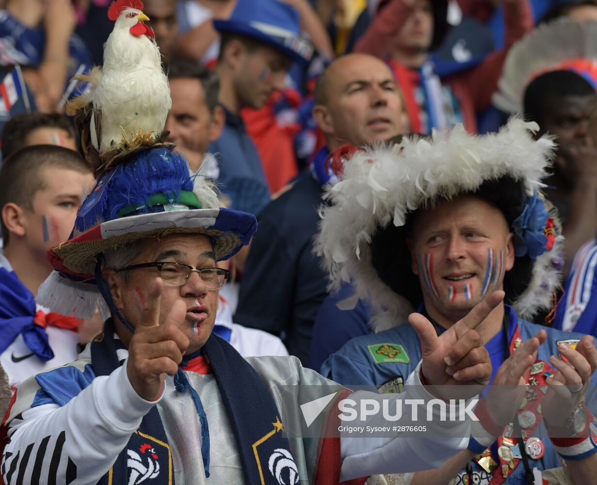 UEFA Euro 2016. Switzerland vs. France