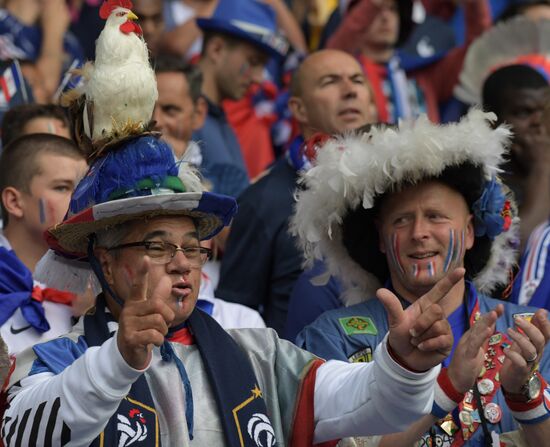 UEFA Euro 2016. Switzerland vs. France