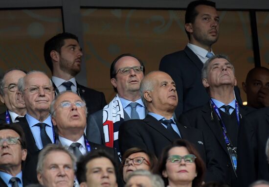 UEFA Euro 2016. Switzerland vs. France
