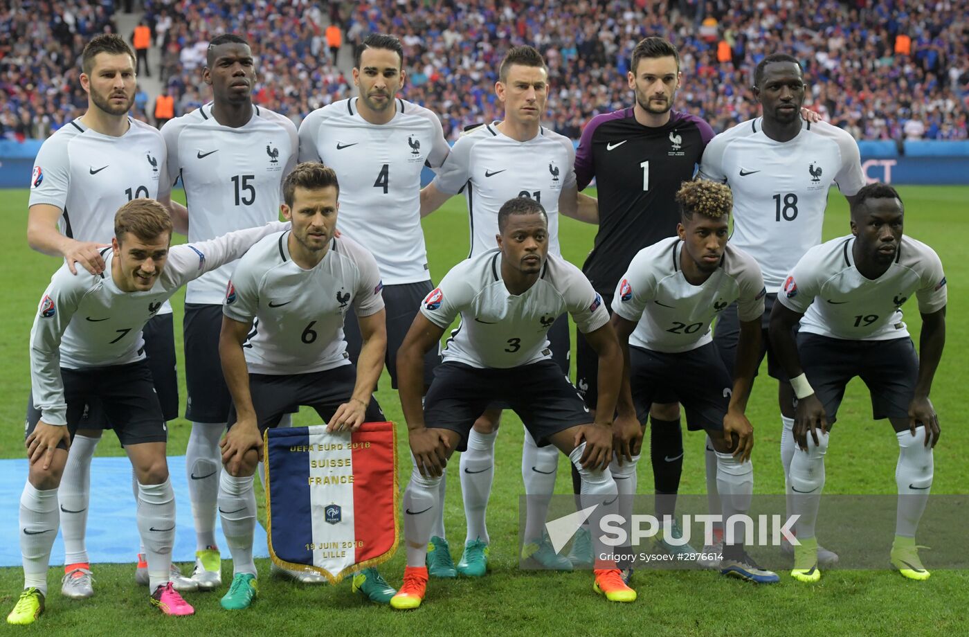 UEFA Euro 2016. Switzerland vs. France