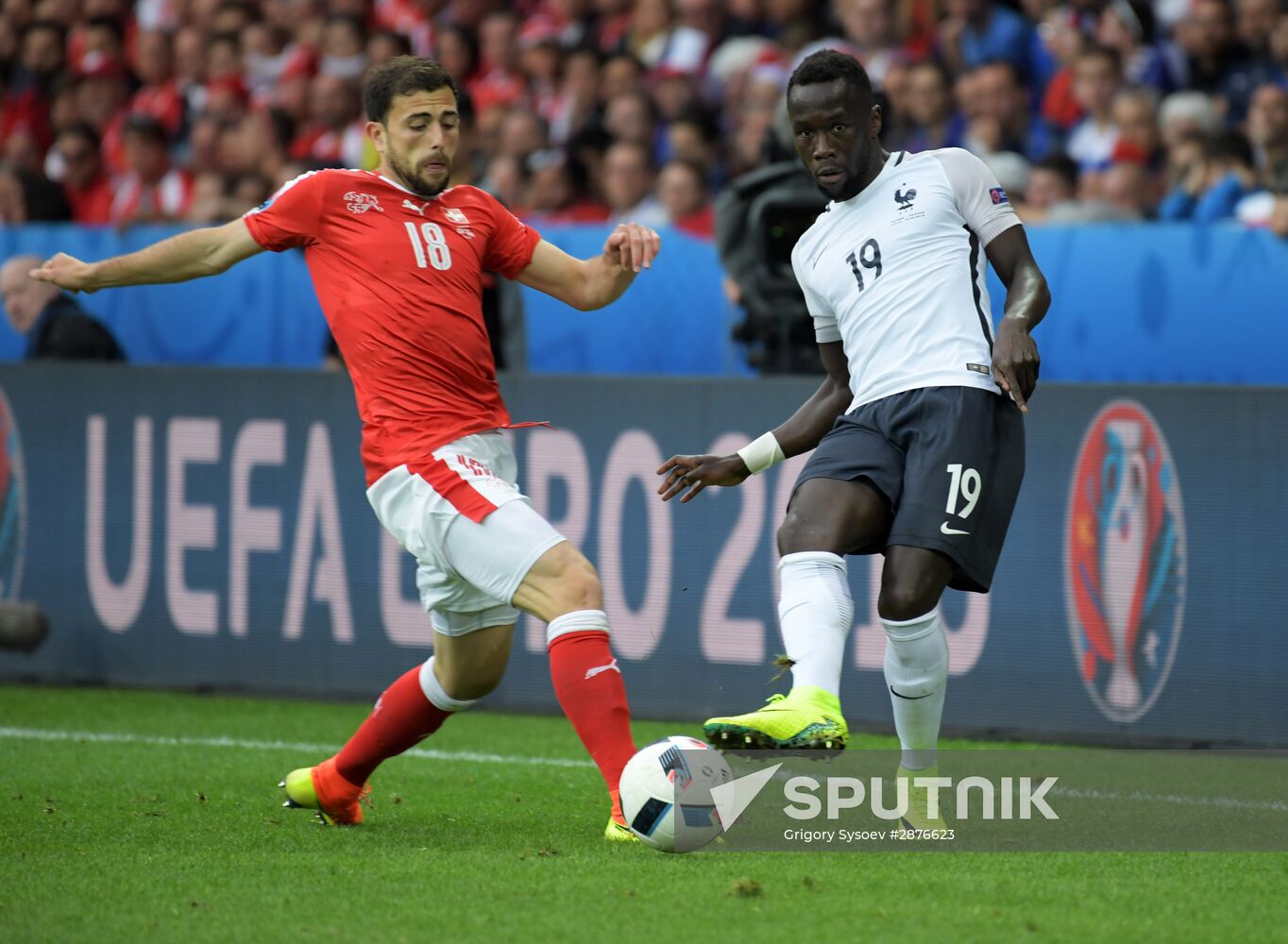 UEFA Euro 2016. Switzerland vs. France
