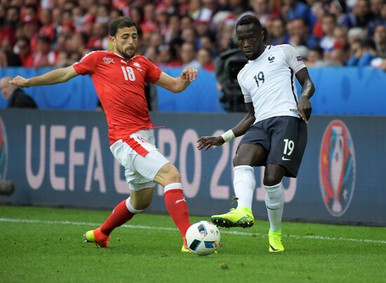 UEFA Euro 2016. Switzerland vs. France
