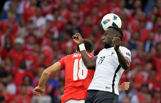 UEFA Euro 2016. Switzerland vs. France