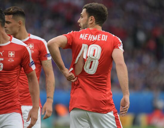 UEFA Euro 2016. Switzerland vs. France
