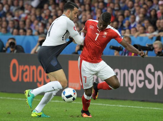 UEFA Euro 2016. Switzerland vs. France