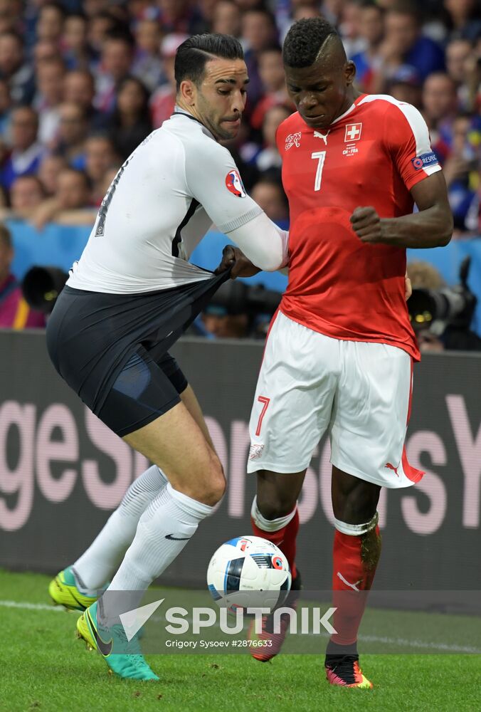 UEFA Euro 2016. Switzerland vs. France