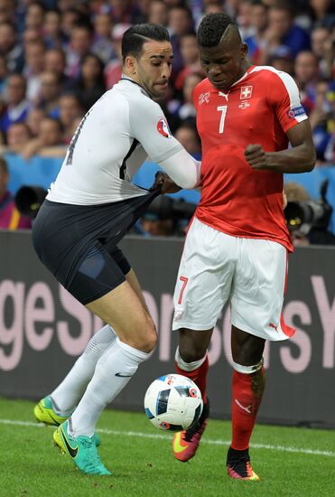 UEFA Euro 2016. Switzerland vs. France