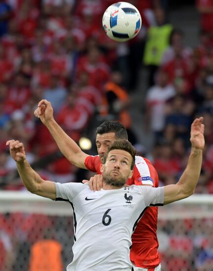 UEFA Euro 2016. Switzerland vs. France