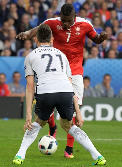 UEFA Euro 2016. Switzerland vs. France